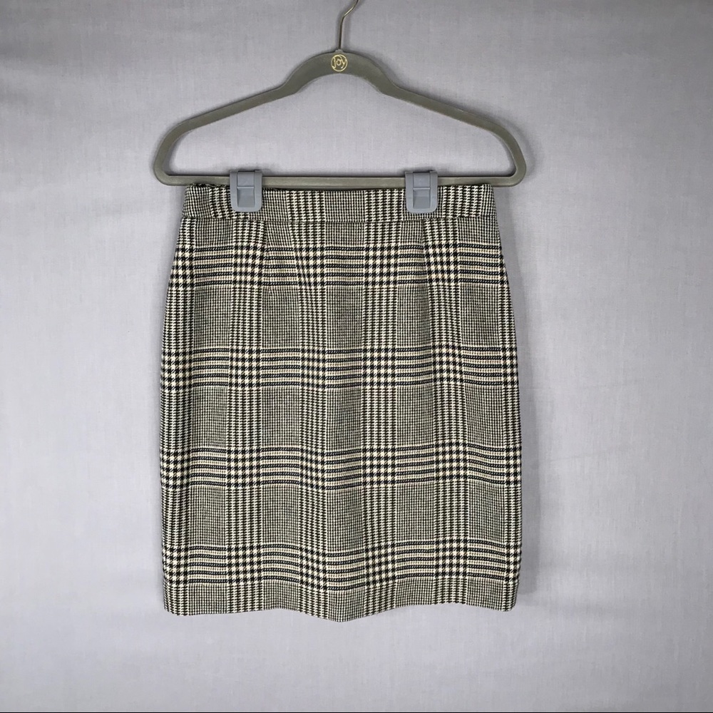 Brooks Brothers Skirt 100% Wool Plaid 4